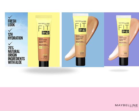 MAYBELLINE - BASE - FIT ME - TONOS VARIOS