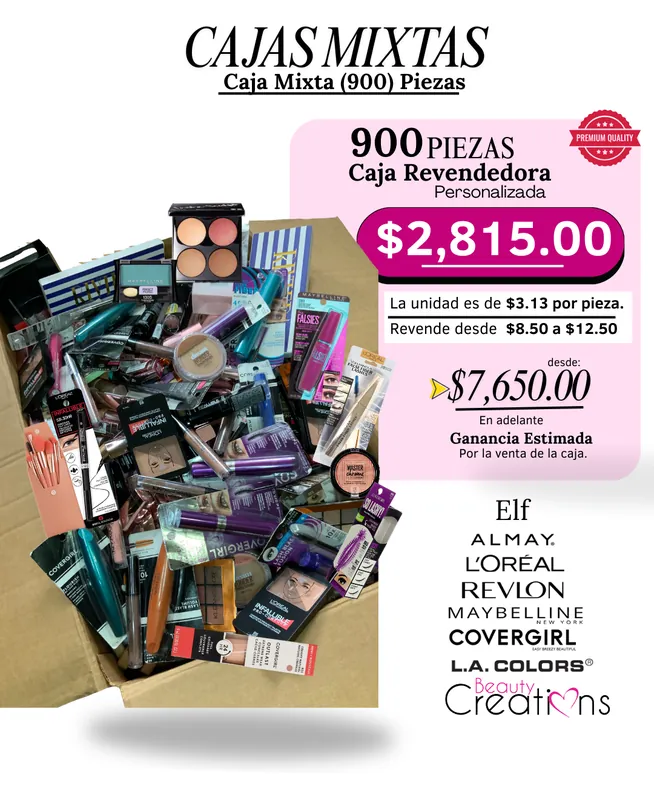 CAJA MIXTA - 900 PCS  - CAJA MIXTA  CAJA MIXTA en Panama