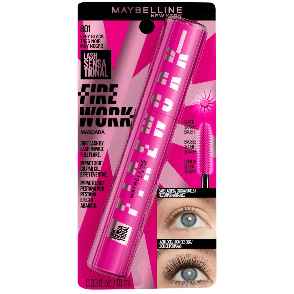 MAYBELLINE - FIREWORK - MASCARA - 801 VERY BLACK