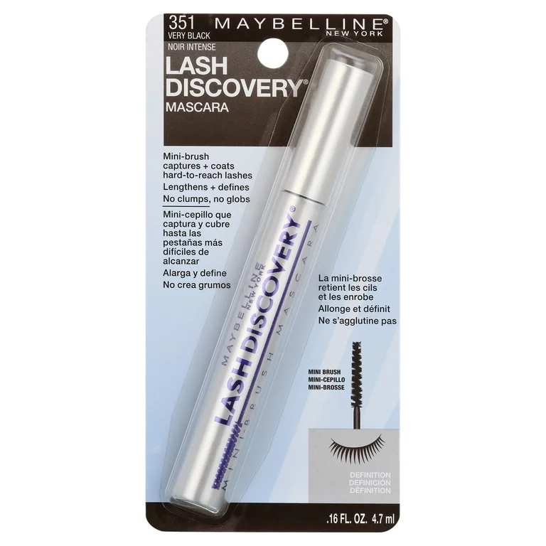 Maybelline - Lash Discovery - Mascara - 351 Very Black