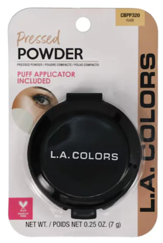 LA COLORS - PRESSED POWDER - TONOS VARIOS - L.A. COLORS POLVOS  - Comprar en Panama