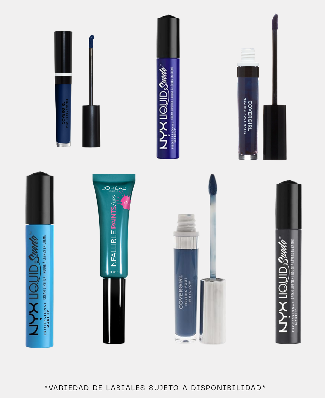 LABIALES DE TONOS VARIOS 