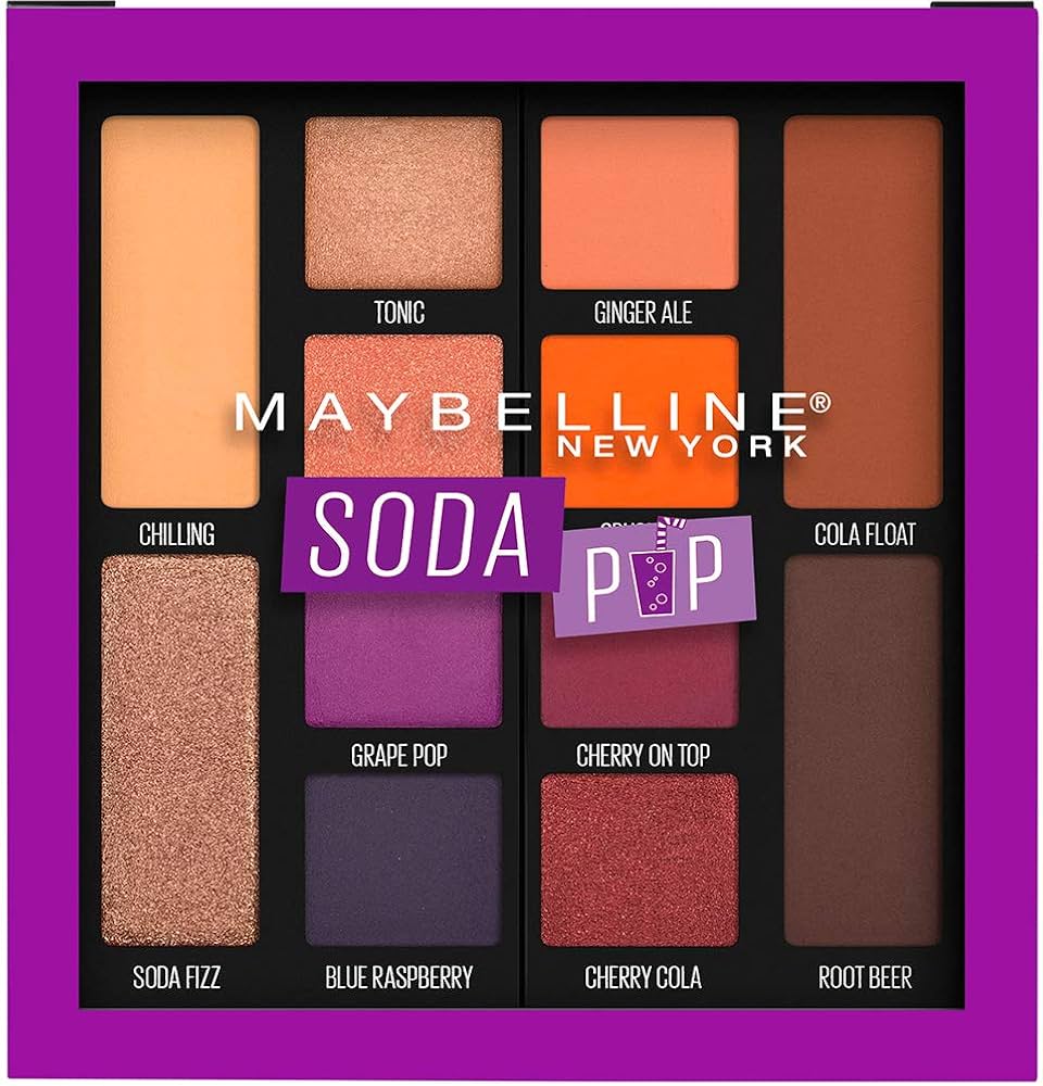 MAYBELLINE - EYESHADOW PALETTE - SODA POP