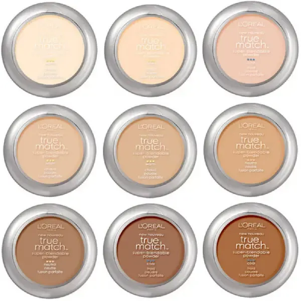 LOREAL TRUE MATCH - POWDER POUDRE - TONOS VARIOS  - LOREAL POLVOS  - Comprar en Panama