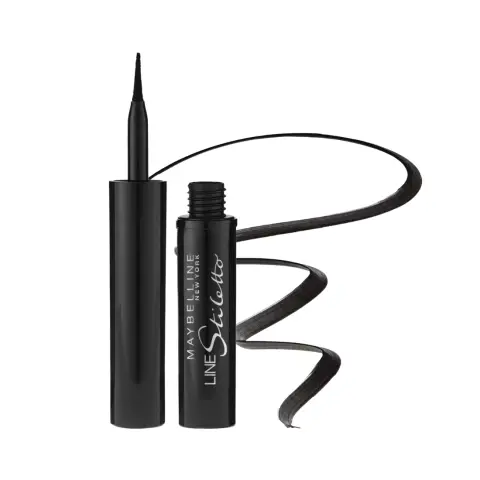MAYBELLINE LINE STILETTO - LIQUID EYELINER - BLACKEST BLACK 501 - MAYBELLINE - vista adicional