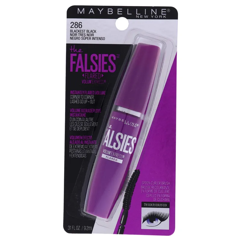 Máscara lavable Maybelline - The Falsies -  286 BLACKEST BLACK  - Maybelline  MASCARA  - Comprar en Panama
