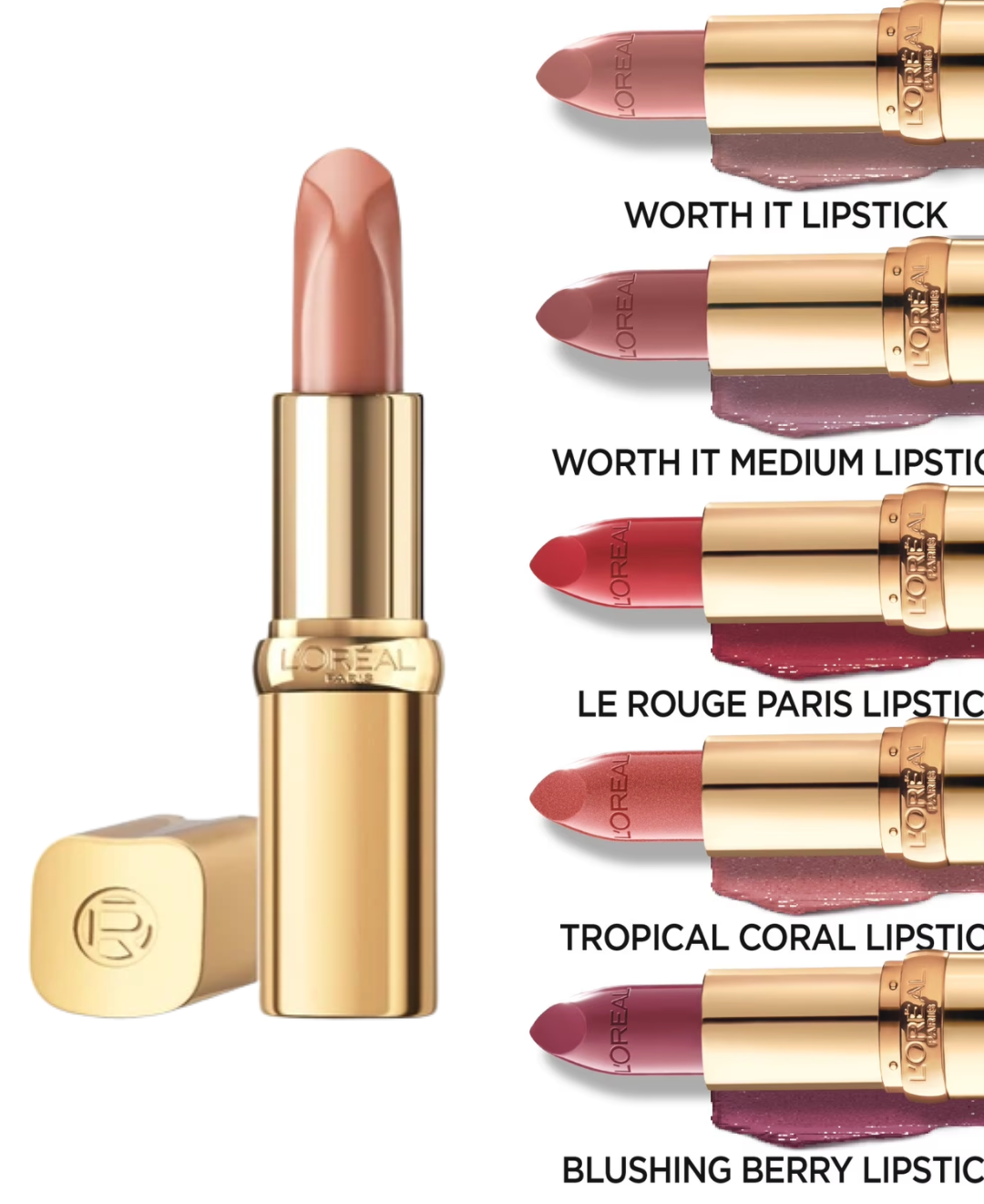 L'Oréal PARIS COLOR RICHE - LIPSTICKS - TONOS VARIOS - LOREAL LABIALES - Comprar en Panama