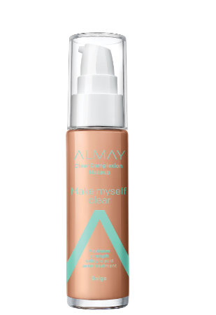 ALMAY - CLEAR COMPLEXION MAKEUP - 500 BEIGE  - ALMAY BASES  en Panama