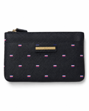 Cartera Tommy Hilfiger Negra con Diseño de Banderas