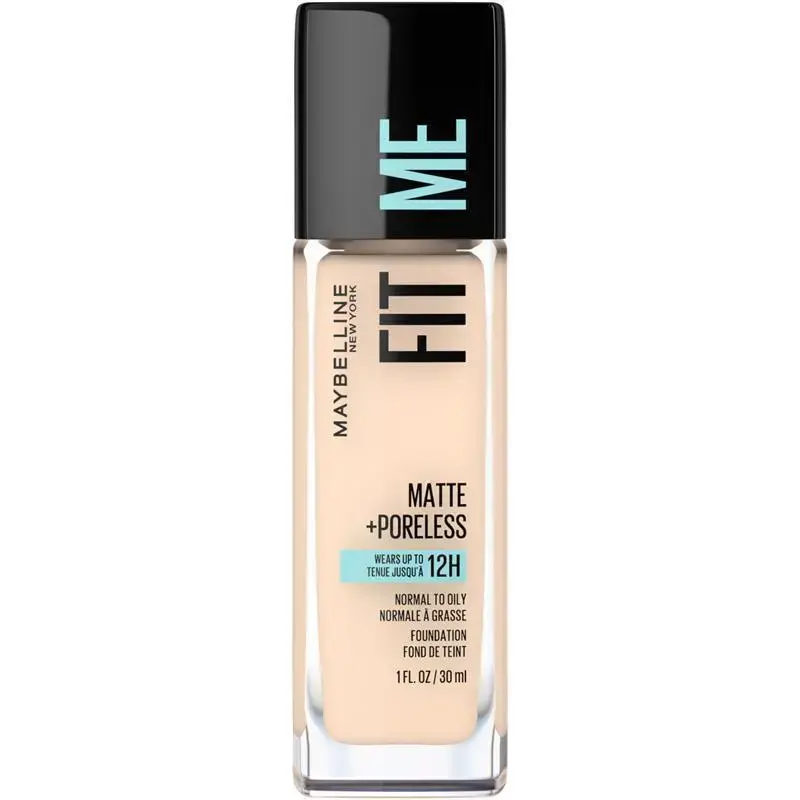 MAYBELLINE FIT ME MATTE + PORELESS – 105 FAIR IVORY - MAYBELLINE BASES  en Panama