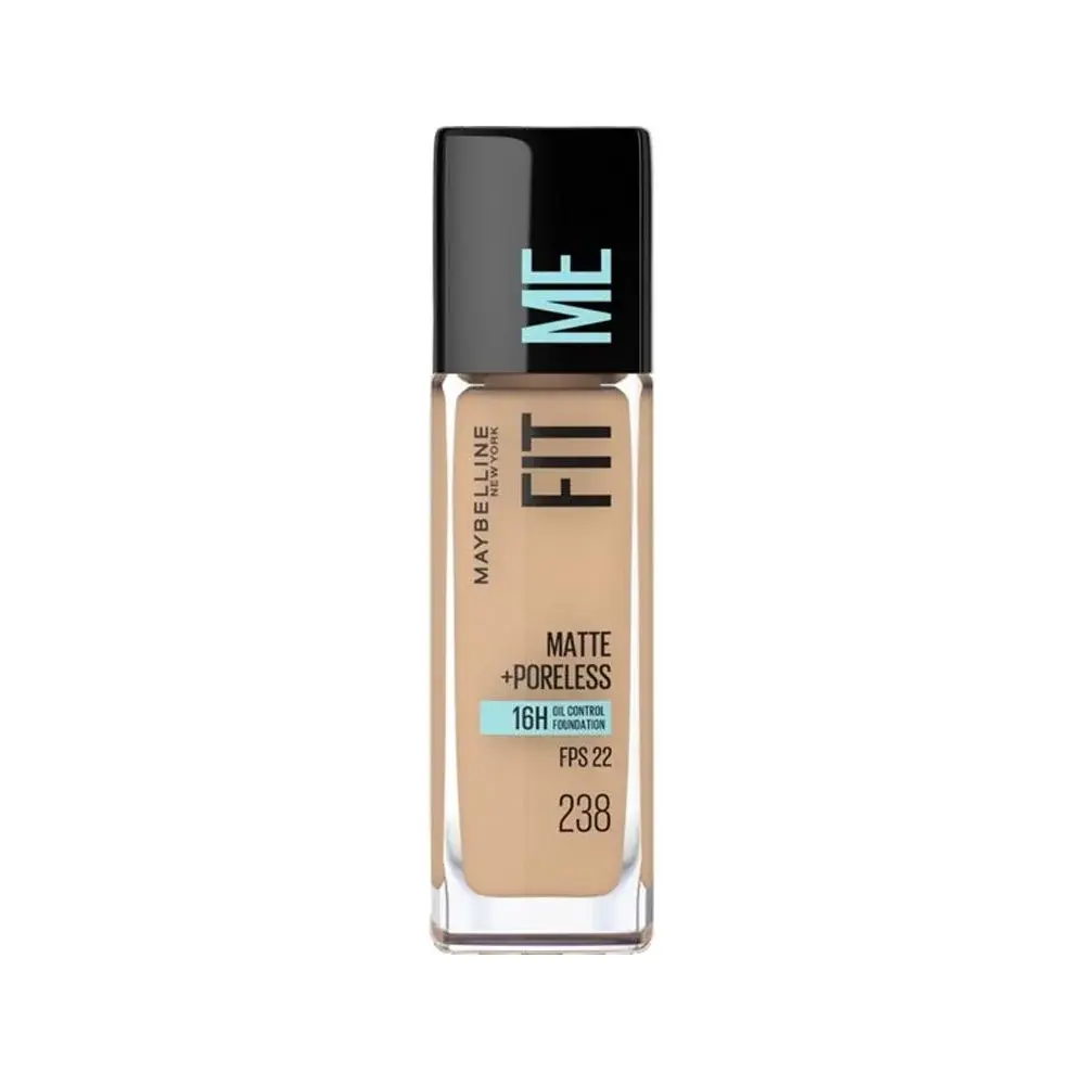 MAYBELLINE FIT ME MATTE + PORELESS – 238 RICH TAN - MAYBELLINE BASES  en Panama