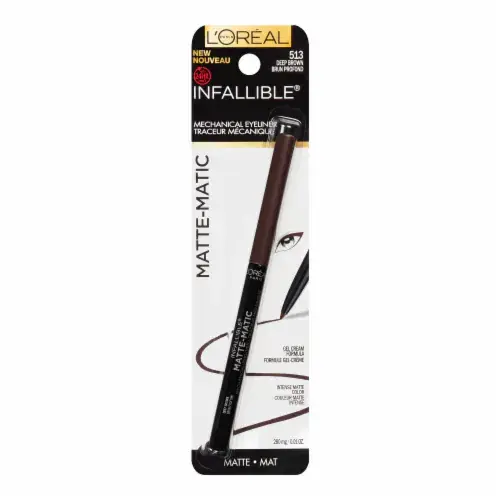 L’ORÉAL INFALLIBLE MATTE-MATIC – 513 DEEP BROWN