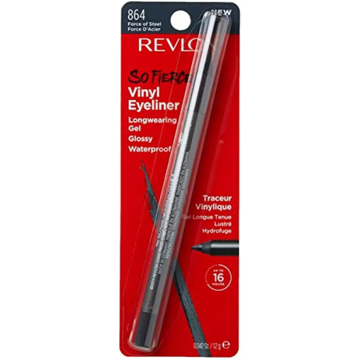 REVLON SO FIERCE! VINYL EYELINER – 864 FORCE OF STEEL