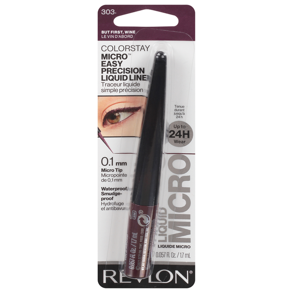 REVLON COLORSTAY MICRO EASY PRECISION – 303 BUT FIRST, WINE - REVLON DELINEADOR DE OJO  - Comprar en Panama