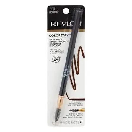 REVLON COLORSTAY BROW PENCIL – 220 DARK BROWN - REVLON PRODUCTO DE CEJA  - Comprar en Panama
