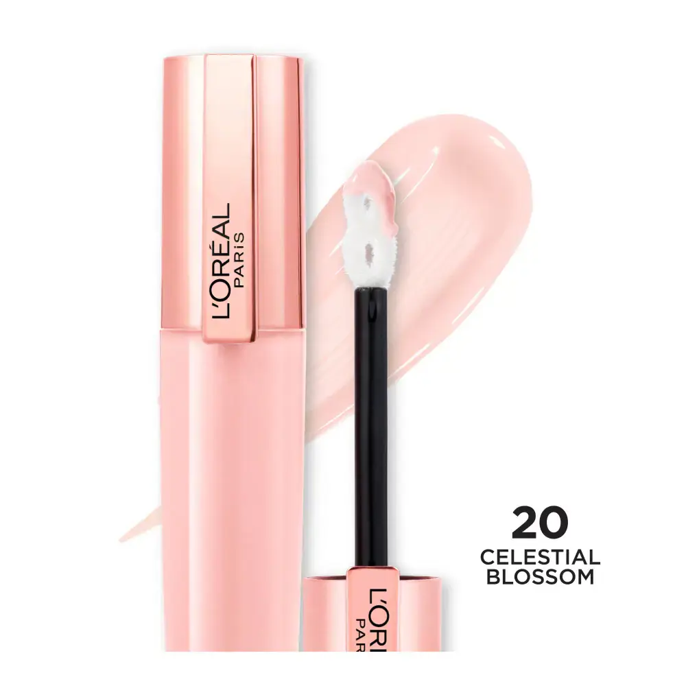 L’ORÉAL GLOW PARADISE LIP BALM-IN-GLOSS – 20 CELESTIAL BLOSSOM - LOREAL - vista adicional