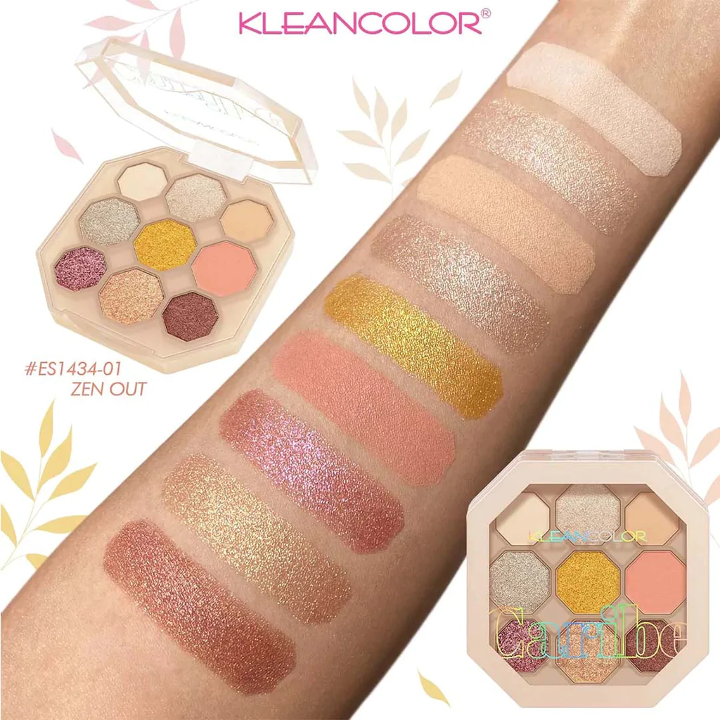 Paleta de Sombras Caribe 2 Kleancolor  - miniatura