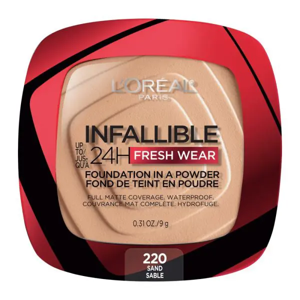 L’ORÉAL INFALLIBLE FRESH WEAR – 220 Sand Sable - LOREAL POLVOS  en Panama