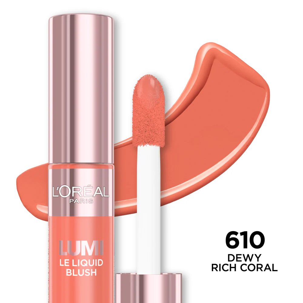 L’Oréal Lumi Le Liquid Blush 610 Dewy Rich Coral - LOREAL - vista adicional