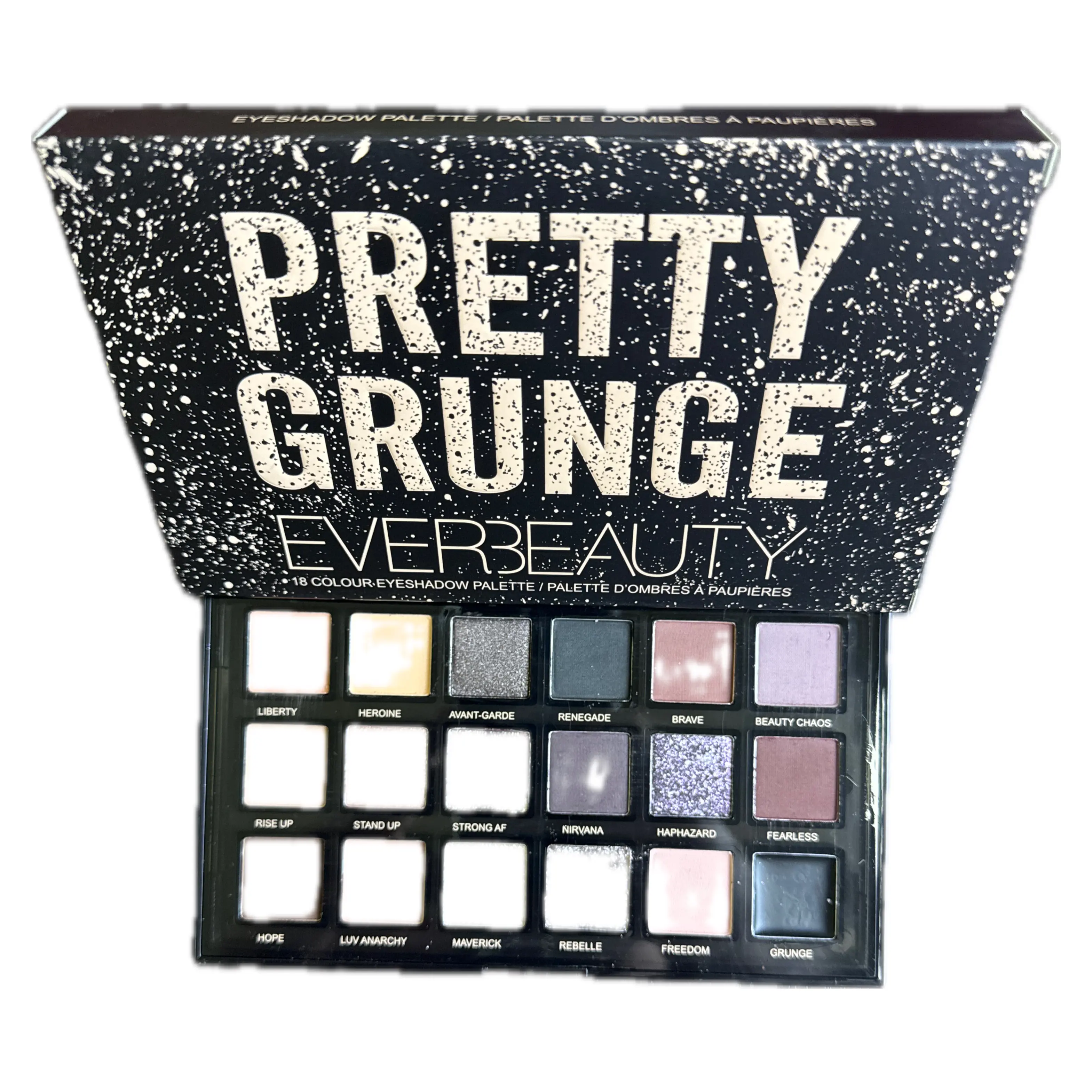 EVER BEAUTY - Pretty Grunge 18 Colour Eyeshadow Palette - EVER BEAUTY SOMBRAS - Comprar en Panama