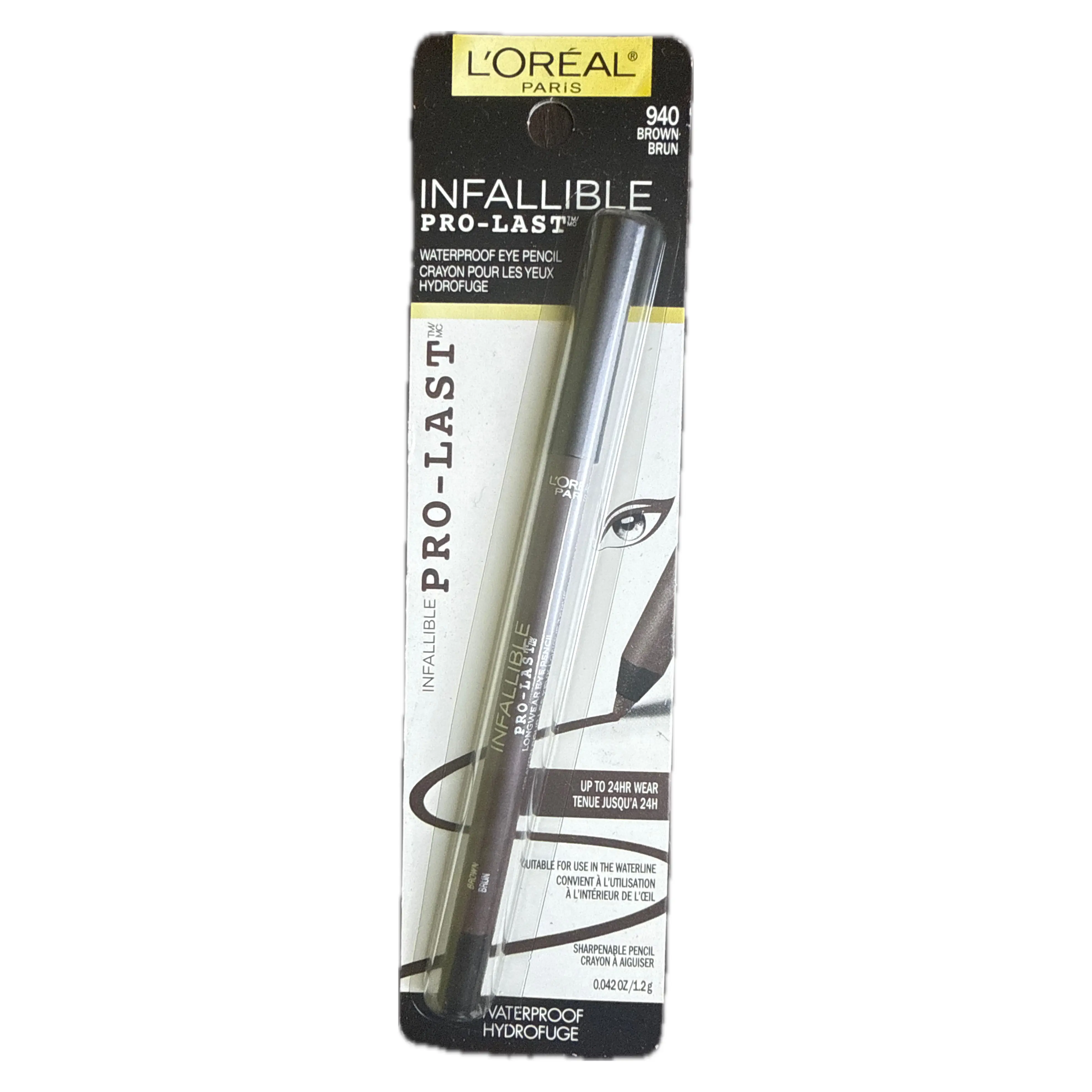 LOREAL - INFALLIBLE PRO LAST - 940 BROWN - Loreal DELINEADOR DE OJO  - Comprar en Panama