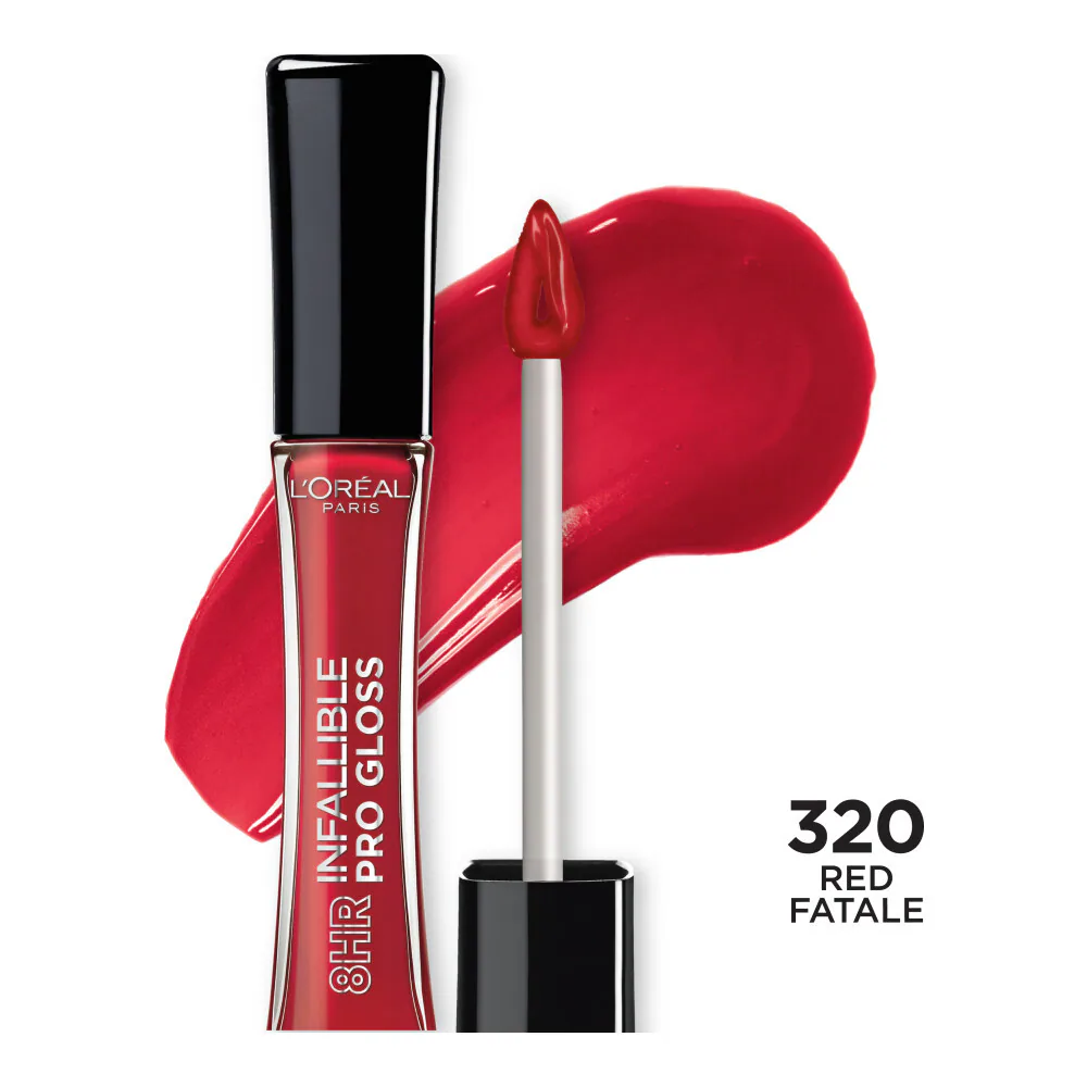 L’ORÉAL INFALIBLE  PRO GLOSS 320 RED FATALE - LOREAL - vista adicional