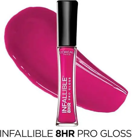L’ORÉAL INFALIBLE  PRO GLOSS-140  PINK TOPAZ - LOREAL - vista adicional