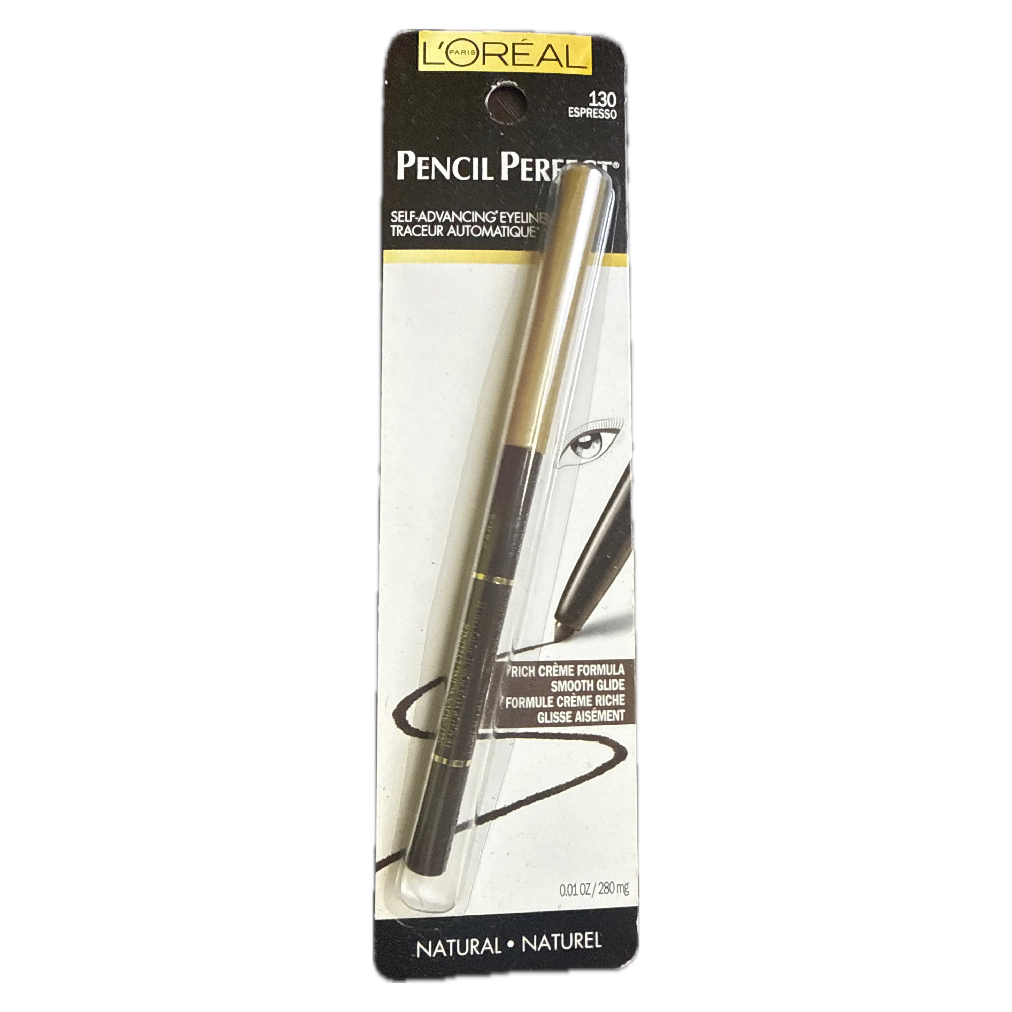 LOREAL - PENCIL PERFECT EYE LINER - 130 EXPRESSO - LOREAL DELINEADOR DE OJO  - Comprar en Panama