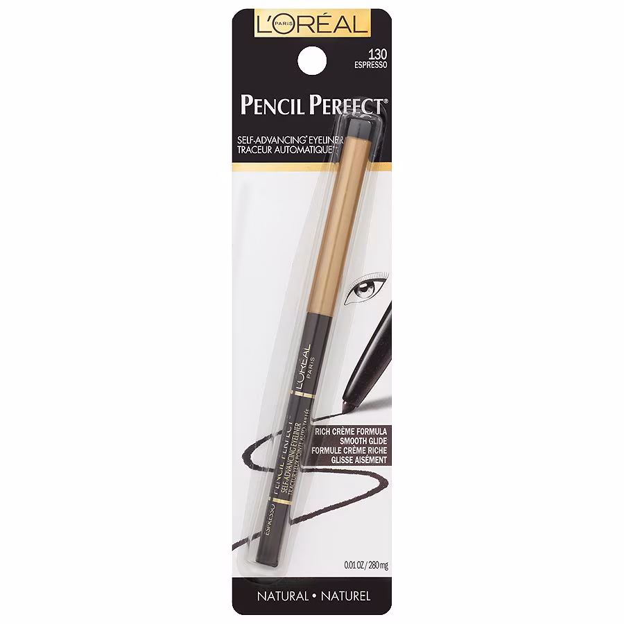 LOREAL - PENCIL PERFECT EYE LINER - 130 EXPRESSO