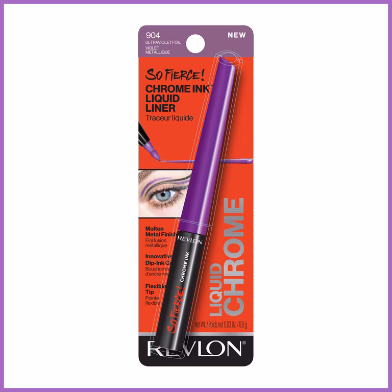 REVLON SO FIERCE! CHROME INK – 904 ULTRAVIOLET FOIL
