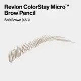 REVLON - COLORSTAY MICRO BROW PENCIL - 453 SOFT BROWN - Revlon - vista adicional