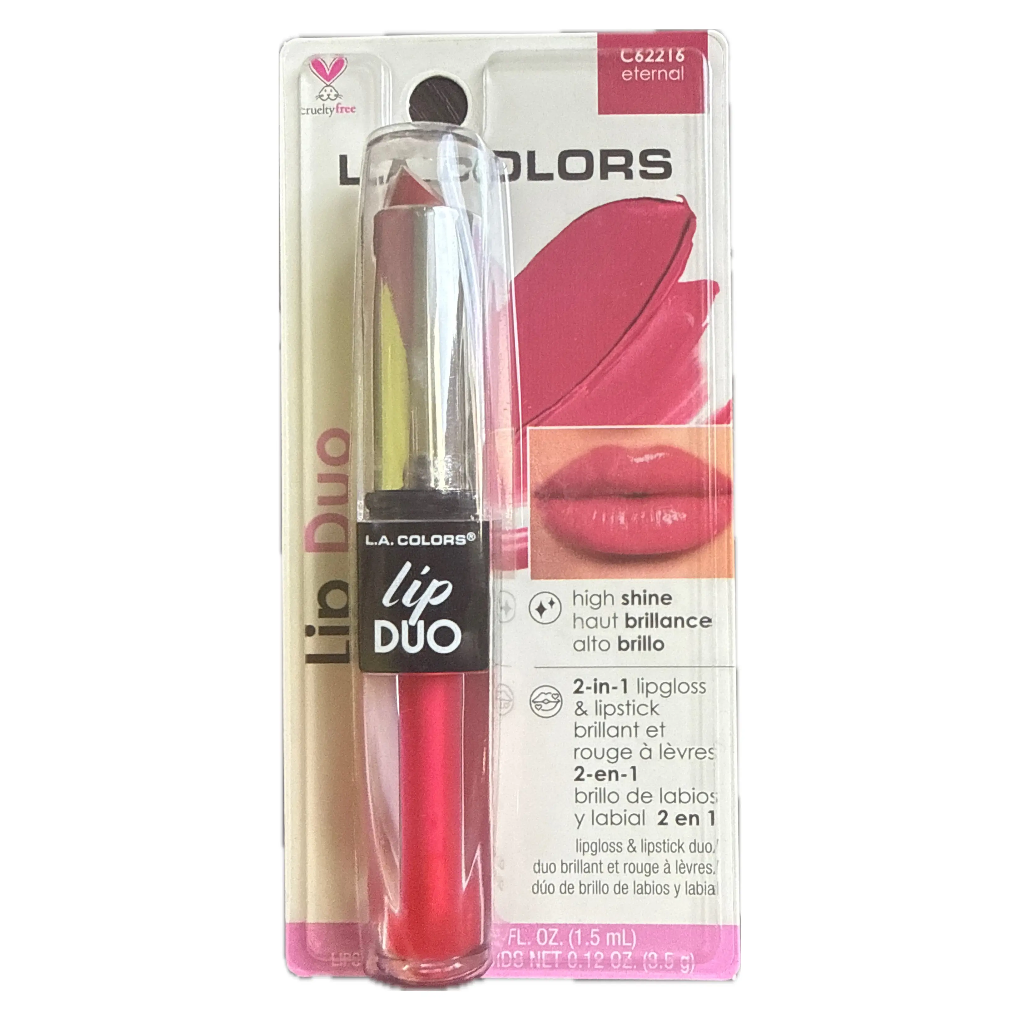 L.A. COLORS - LIP DUO - ETERNAL - L.A. COLORS LABIALES - Comprar en Panama
