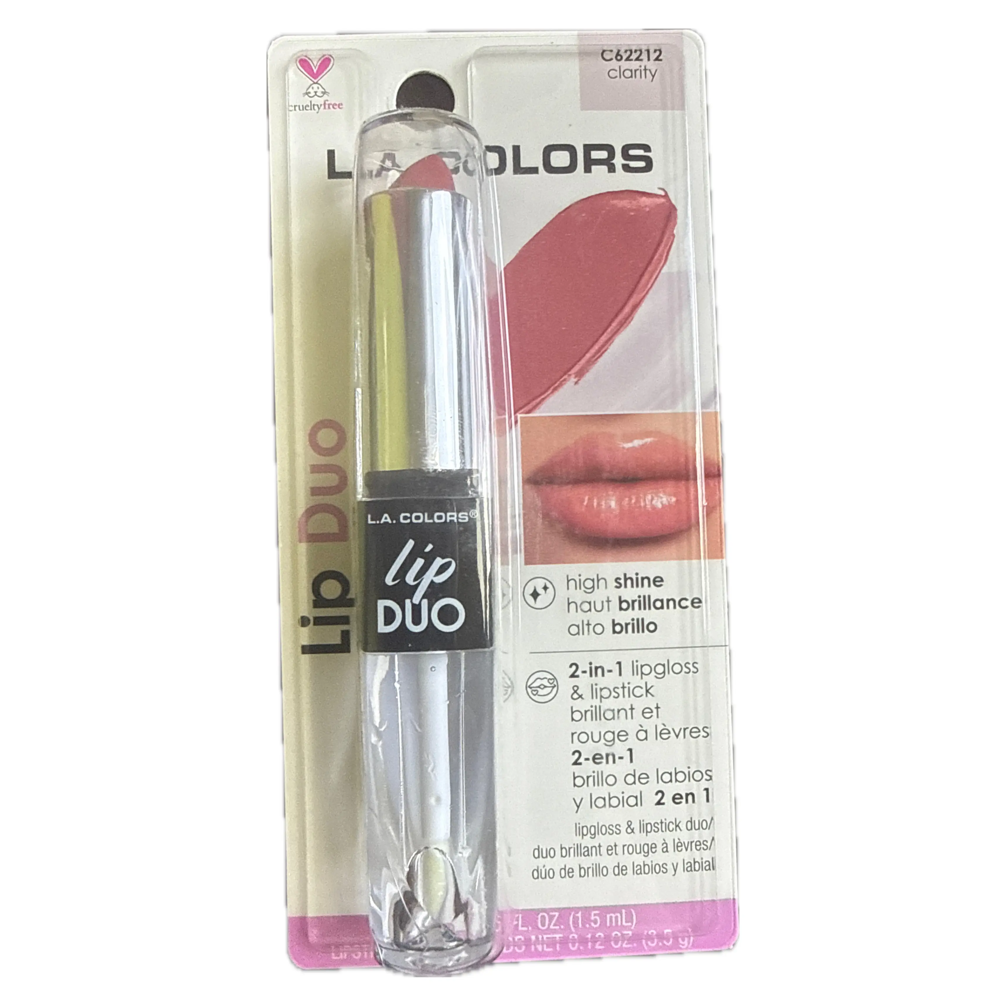L.A. COLORS - LIP DUO - CLARIFY - L.A. COLORS LABIALES - Comprar en Panama