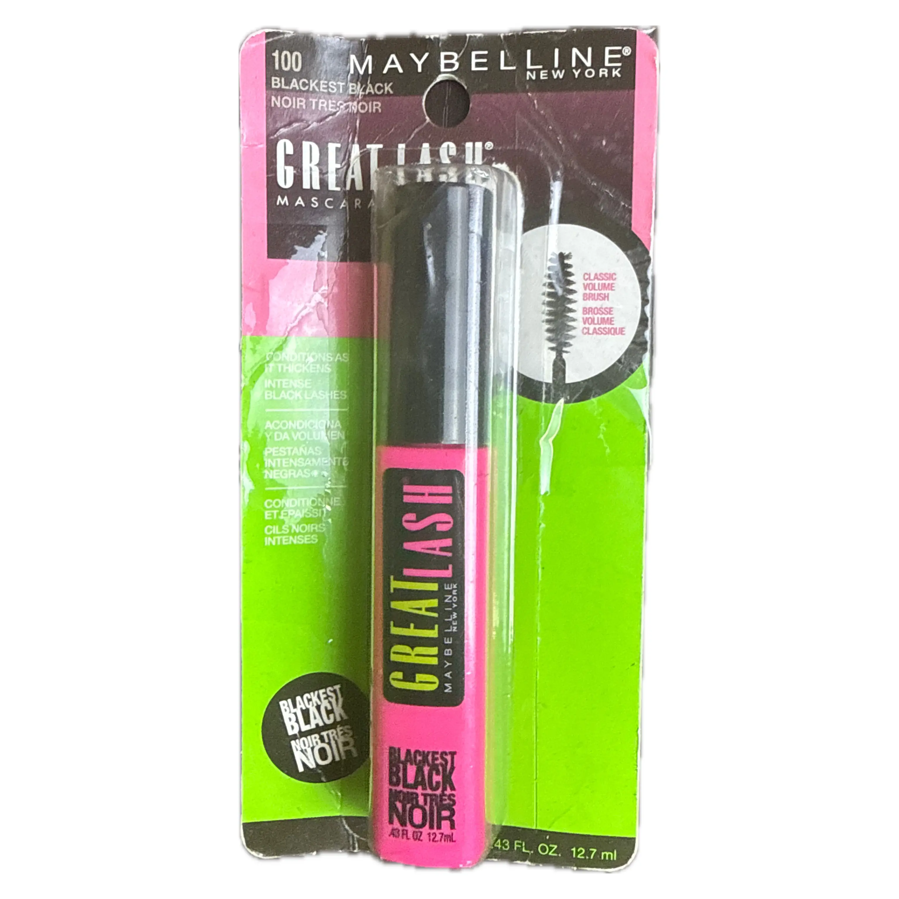 Maybelline - GREAT LASH MASCARA - 100 BLACKEST BLACK - Maybelline MASCARA  - Comprar en Panama