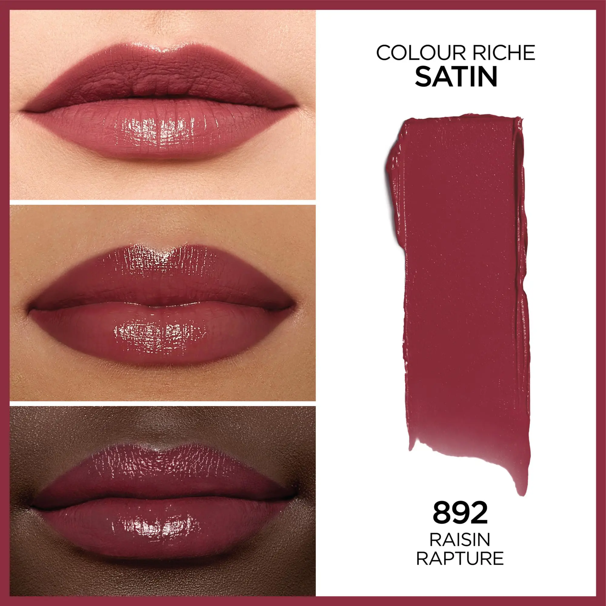 L’ORÉAL COLOR RICHE - 892 RAISiNG RAPTURE - LOREAL - vista adicional