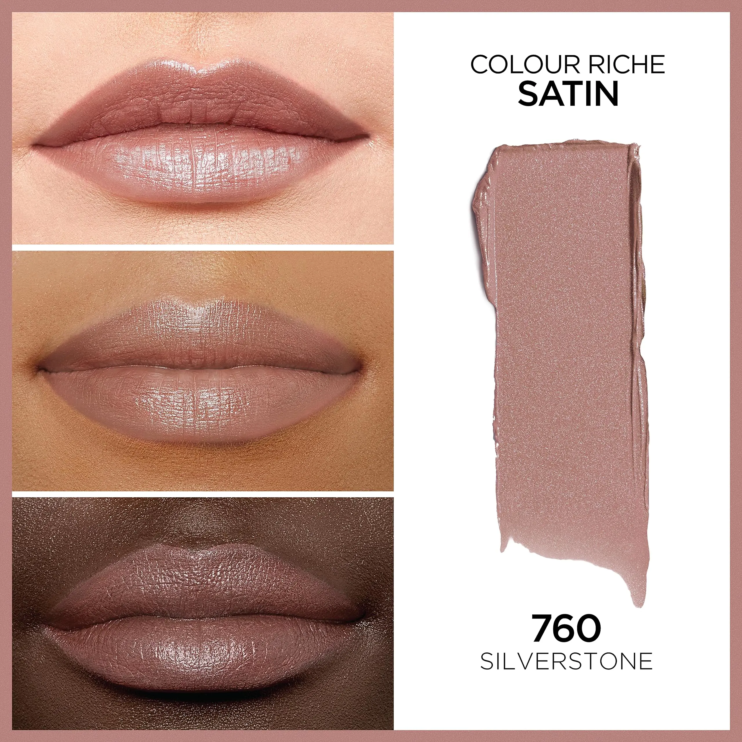 L’ORÉAL COLOR RICHE -760 SILVERSTONE - LOREAL - vista adicional