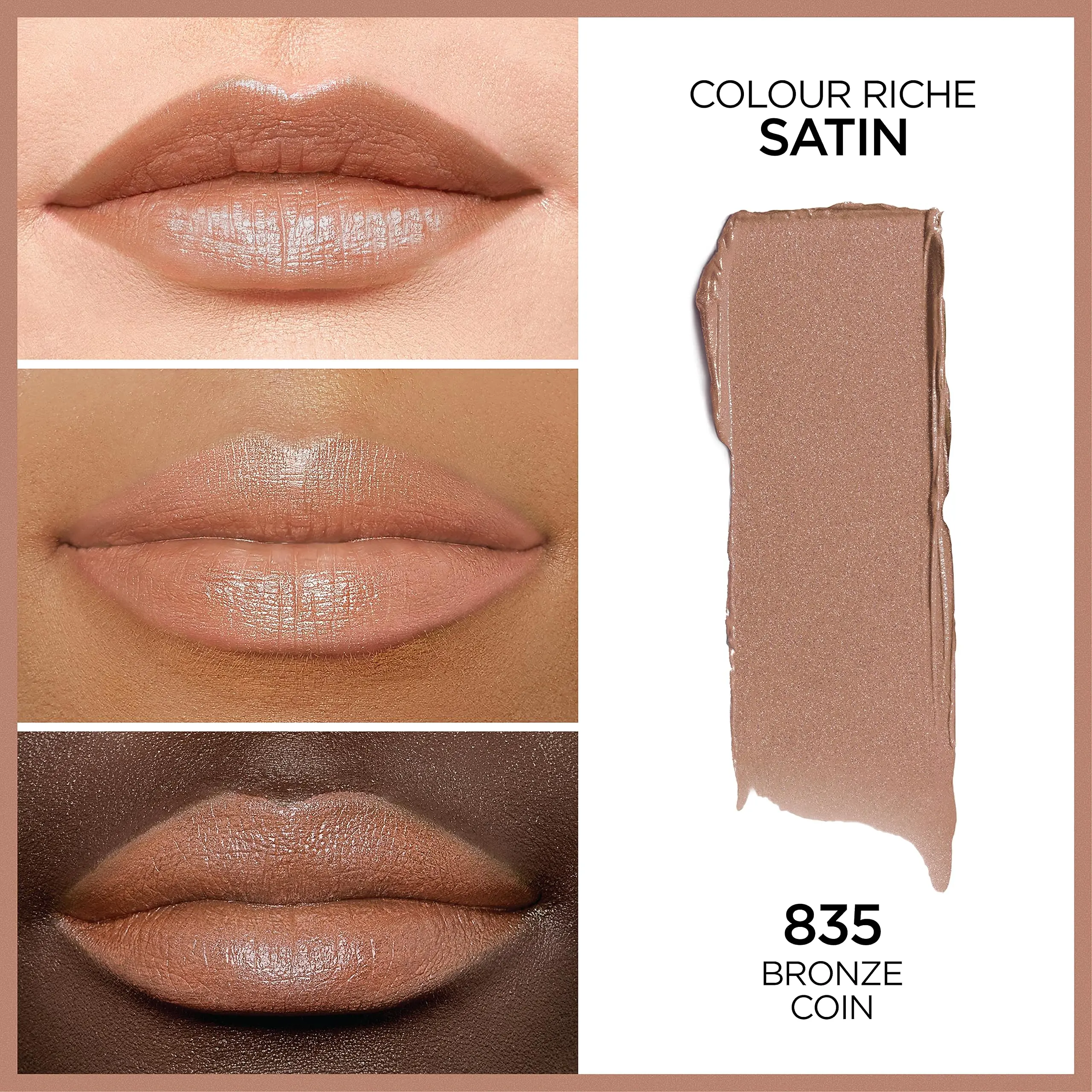 L’ORÉAL COLOR RICHE - 835 BRONZER COIN - LOREAL - vista adicional