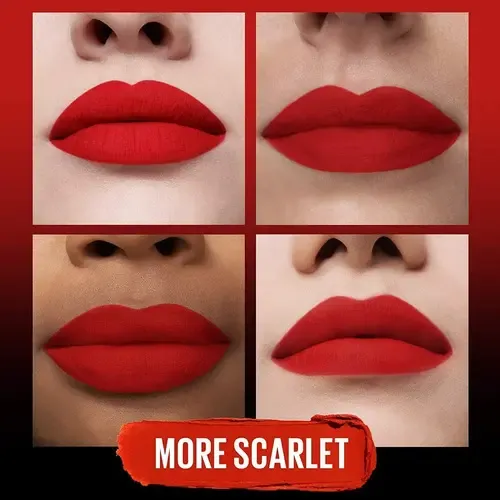 MAYBELLINE  MATTE- 299 MORE SCARLET - Maybelline - vista adicional