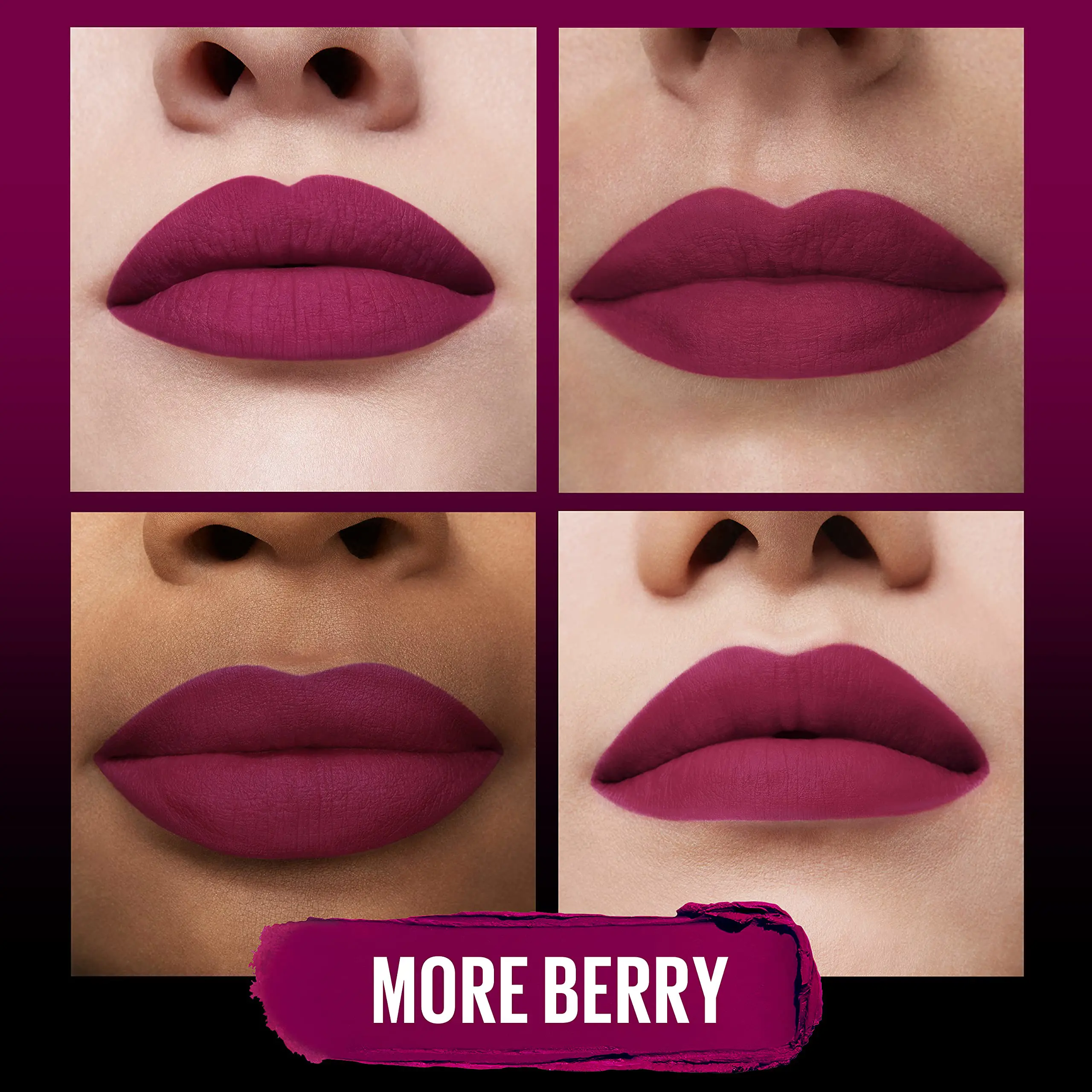 Maybelline Matte Ultimate – 099 More Berry - MAYBELLINE - vista adicional
