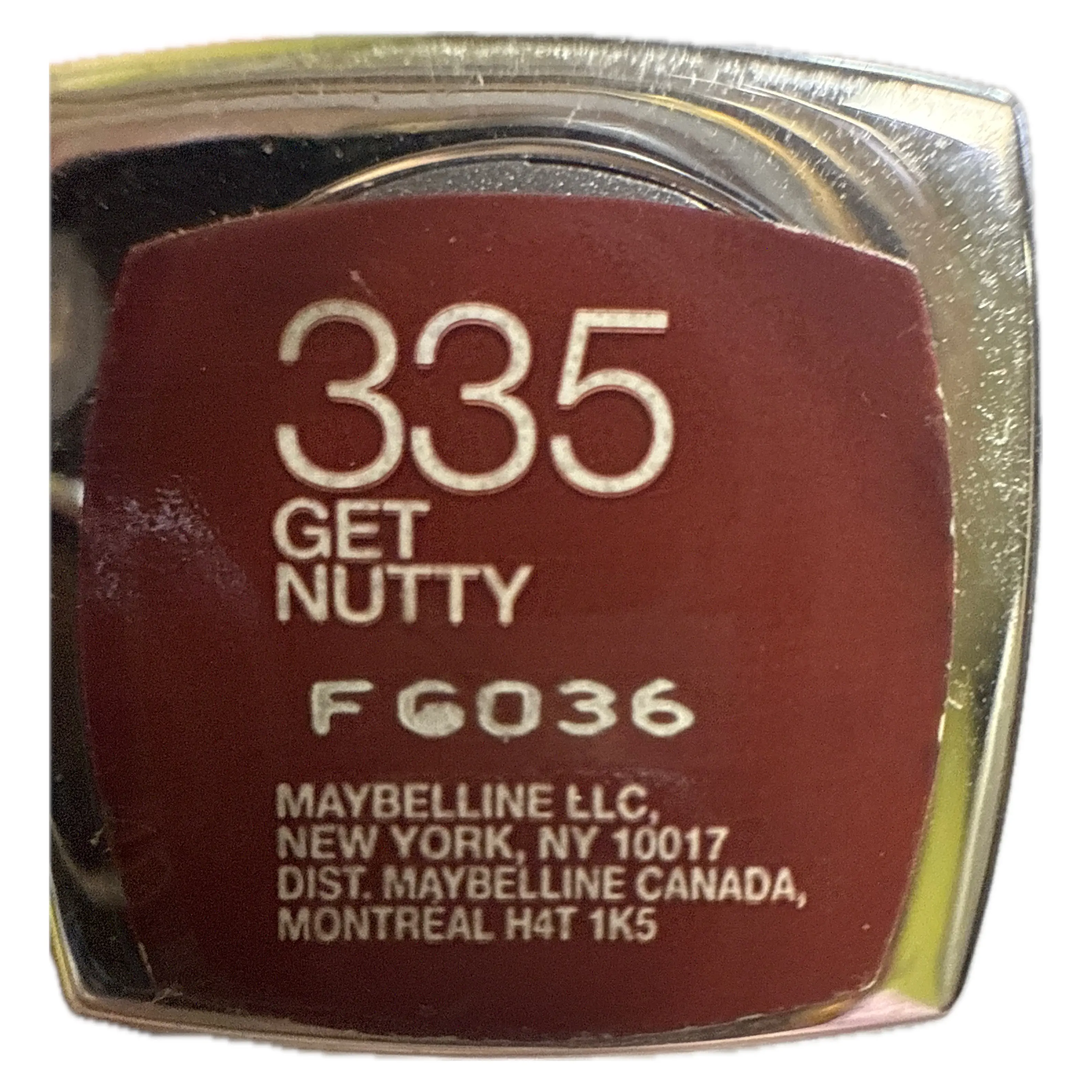 MAYBELLINE  335 GET NUTTY - LOREAL LABIALES - Comprar en Panama