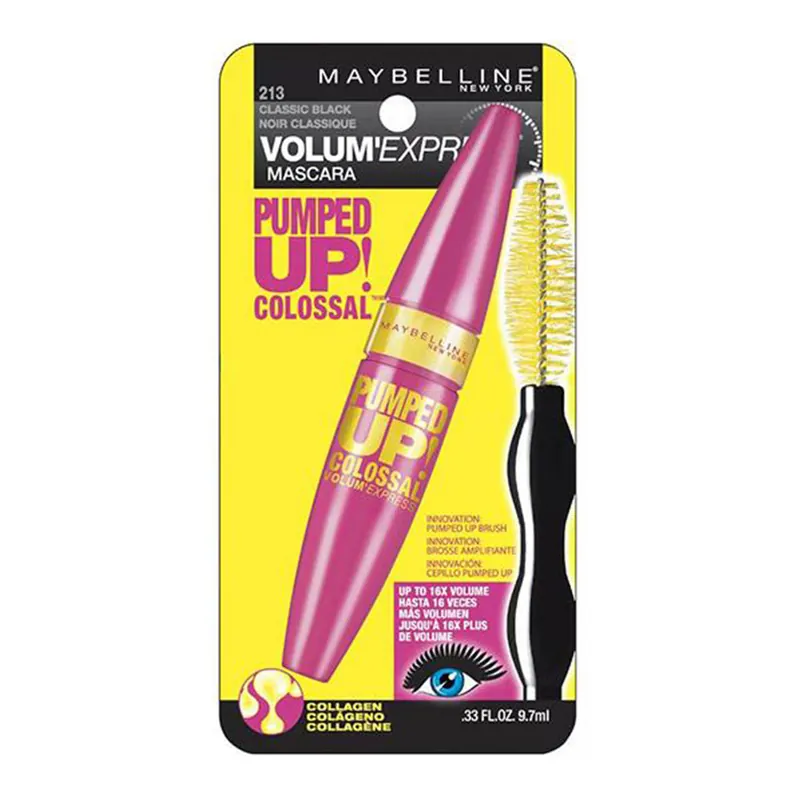 Maybelline Mascara - Volume Express Pumped Up! - #213 Classic Black  - Maybelline MASCARA  - Comprar en Panama