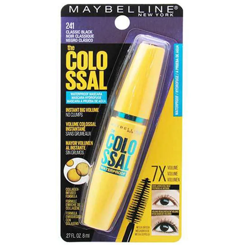 Maybelline Mascara - Colossal Whaterproof- #241 Classic Black  - Maybelline MASCARA  - Comprar en Panama