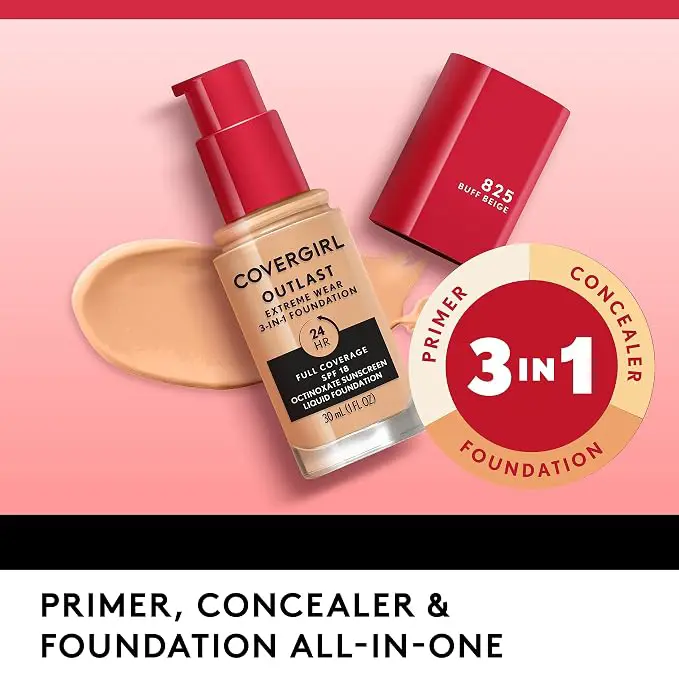 COVERGIRL - OUTLAST EXTREME WEAR – 856 Caramel Beige - COVERGIRL - vista adicional