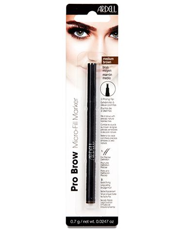 ARDEL-PRO-BROW MICRO-FILL-MARKER-GRIS PARDO