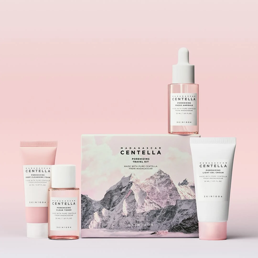 SKIN1004 Madagascar Centella Poremizing Travel Kit — Set Anti-Poros 4 Piezas - SKIN1004 - vista adicional