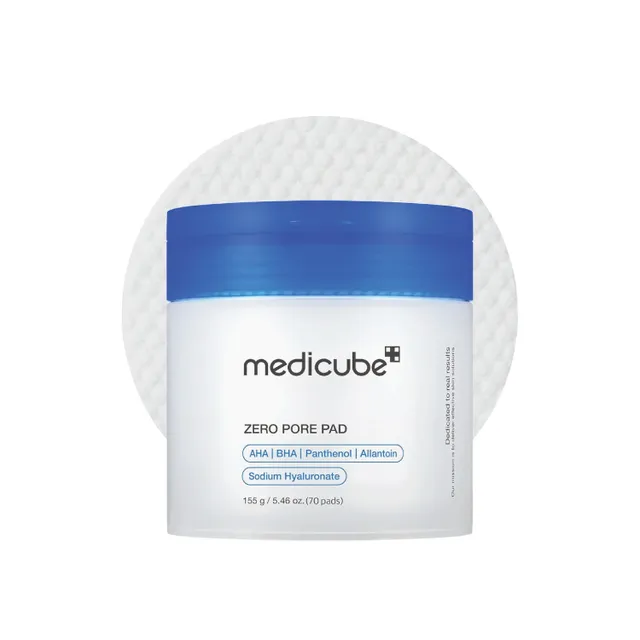 Medicube Zero Pore Pad — Discos Exfoliantes AHA/BHA 70 PADS - MEDICUBE K - SKIN CARE KOREANO  en Panama