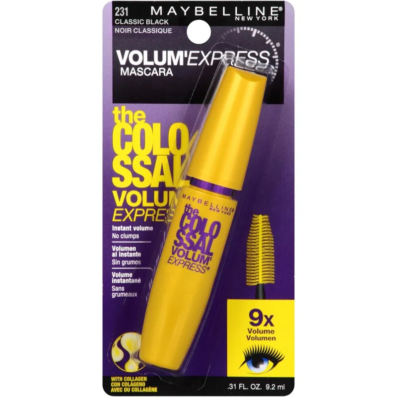 MAYBELLINE-THE COLOSSAL 231 - CLASSIC BLACK - MAYBELLINE MASCARA  - Comprar en Panama