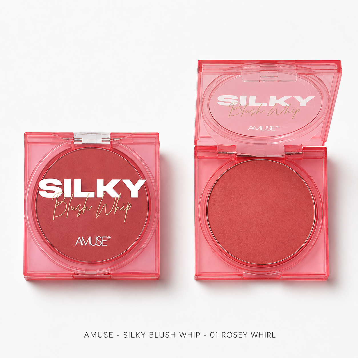 AMUSE - SILKY BLUSH WHIP - 01 ROSEY WHIRL
