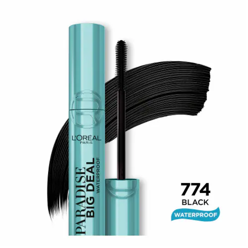 L'ORÉAL - PARADISE BIG DEAL WATERPROOF MASCARA - 774 BLACK NOIR - LOREAL - vista adicional