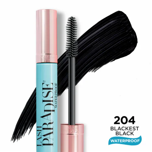 L'ORÉAL - VOLUMINOUS LASH PARADISE WATERPROOF - 204 BLACKEST BLACK - Loreal - vista adicional